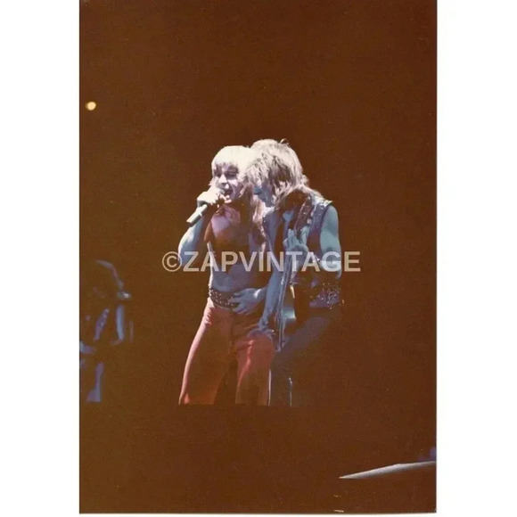 Vtg 1980s Ozzy Osbourne On Stage / Concert Tour Preforming Music Photo #2901 - Picture 1 of 1